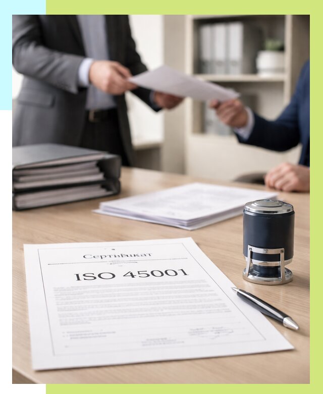 Сертификат ISO 45001 в Коломне под ключ от 45626 р. | Сертэкс
